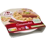 Carrefour extra plat cuisiné cassoulet - 300g