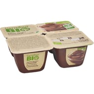 Carrefour bio crème dessert chocolat 4X95g