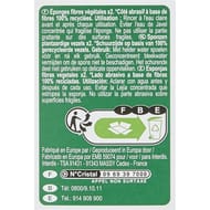 Carrefour ecoplanet éponges végétales grattantes x2