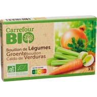 Carrefour bio bouillon déshydraté de légumes bio 80g