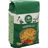 Carrefour classic' pâtes farfalle 1kg