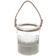 Bougie verre parfum vanille 780g