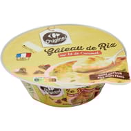 Carrefour original dessert gâteau de riz caramel 500g