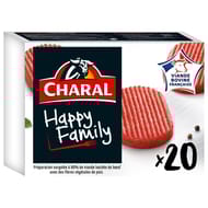 Charal hachés happy family 20x80g