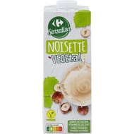 Carrefour sensation boisson végétale noisette brique 1l
