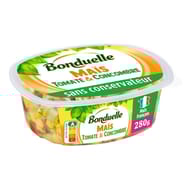Bonduelle salade maïs, tomate & concombre - pointe de sauge 280g