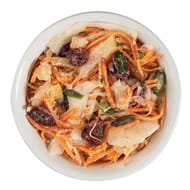 Coleslaw pomme et cranberries curry