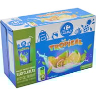 Carrefour classic boisson tropical 10x18cl