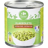 Carrefour classic' flageolets extra fins 265g