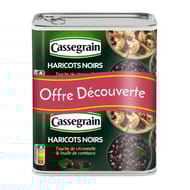 Cassegrain haricots noirs, touche de citronnelle & feuille de combava 1/2x2 530G