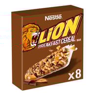 Nestle lion barres de céréales 8x25g - 200g