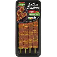 Brochette de boeuf extra tendre provençale x4 340g Socopa