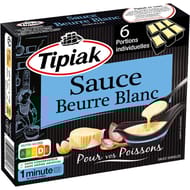 Tipiak sauce beurre blanc x6 300g