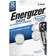 Energizer CR2025 lithium performance pack de 2 piles 10g