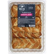 Feuilletés tressés tresse jambon emmental