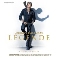 Cd johnny hallyday  légende best of 20 titres