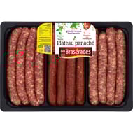 Plateau panaché 600g Les brasérades