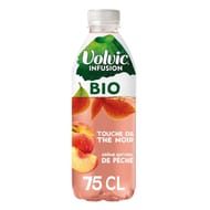 Volvic infusion bio the noir pêche 75cl