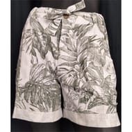 Short femme FEUILLES VERTES T6