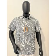 Chemise manches courtes homme TROPICALE VERTE XXXL
