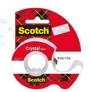 Scotch ruban crystal super transparent 15mx19mm 1 rouleau