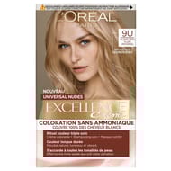Excellence crème universal nudes coloration permanente 9u blond très clair universel