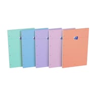 Oxford bloc smart agrafe 4 trous 210x315 160p optik petits carreaux 5/5 + tag assor