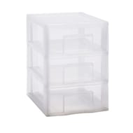 Carrefour home tour de rangement taille mini (format A5) - 3 tiroirs