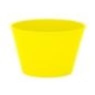 Lot de 6 gobelets 27cl en pp réutilisable jaune