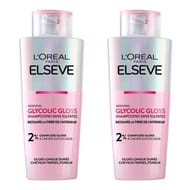 Elsève glycolic gloss shampoing 2x200ml