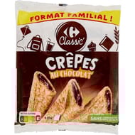 Carrefour classic' crèpes au chocolat 18x32g - 576g