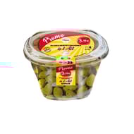 Olives vertes entières à l'ail 450g
