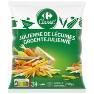 Carrefour classic' julienne de légumes 750g