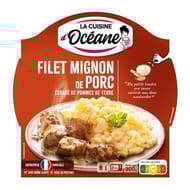 La cuisine d'Océane filet mignon de porc, écrasé de pomme de terre 300g