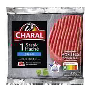Charal steak haché pur boeuf 5% mg 130g Charal