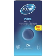 Manix pure easy fit préservatif x24