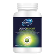 Manix long boost endurance sexuelle gélules x30