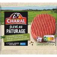 Steach haché 5% élevé au pâturage 260g Charal