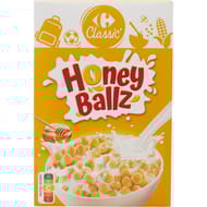 Carrefour classic' céréales au miel honey ballz 375g