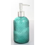 DISTRIBUTEUR DE SAVON EN VERRE DOTS VERTS