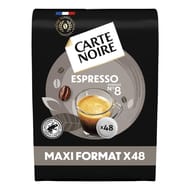 Carte Noire expresso classic dosettes type senséo N°8 x48 336g