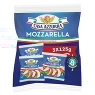 Casa Azzura mozzarella de vache  3x125 g