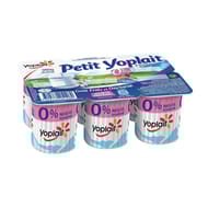 Petit Yoplait fromage frais 0% nature 6x60g