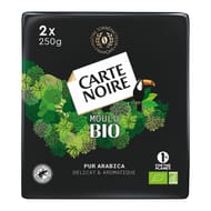 Carte Noire bio moulu 2x250g