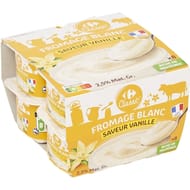 Carrefour classic fromage blanc vanille 2.5% mg 8x100g