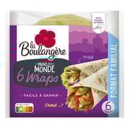 La Boulangère 6 pains Wraps 370 g