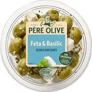 Père olive olives feta & basilic 150g
