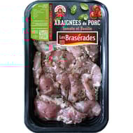 Araignées de porc tomates et basilic 300g Les brasérades