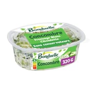 Bonduelle concombres au fromage blanc et ciboulette 320g