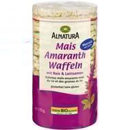 Alnatura galettes maïs amarante sel marin bio 115g